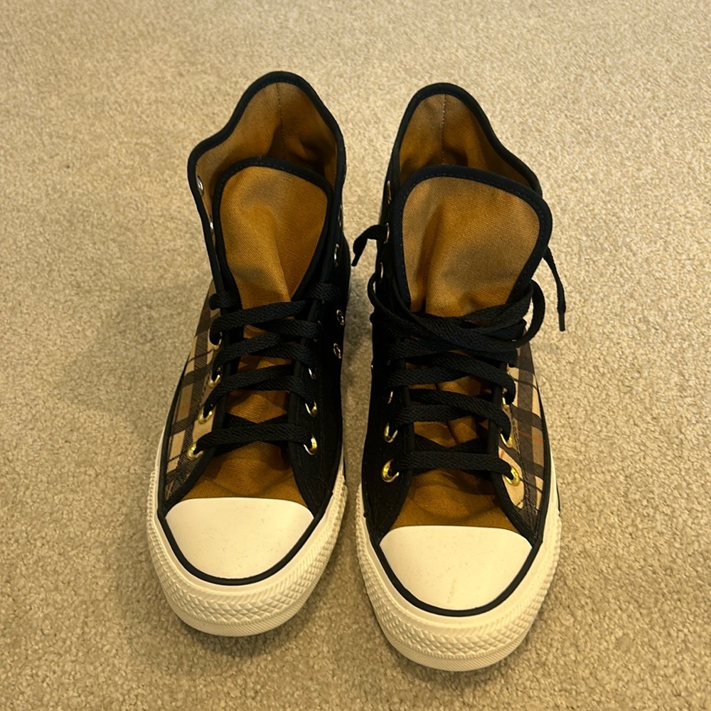 Converse Plaid Hightop Sneakers - Chuck 70 - New worn! Was gifted from work.